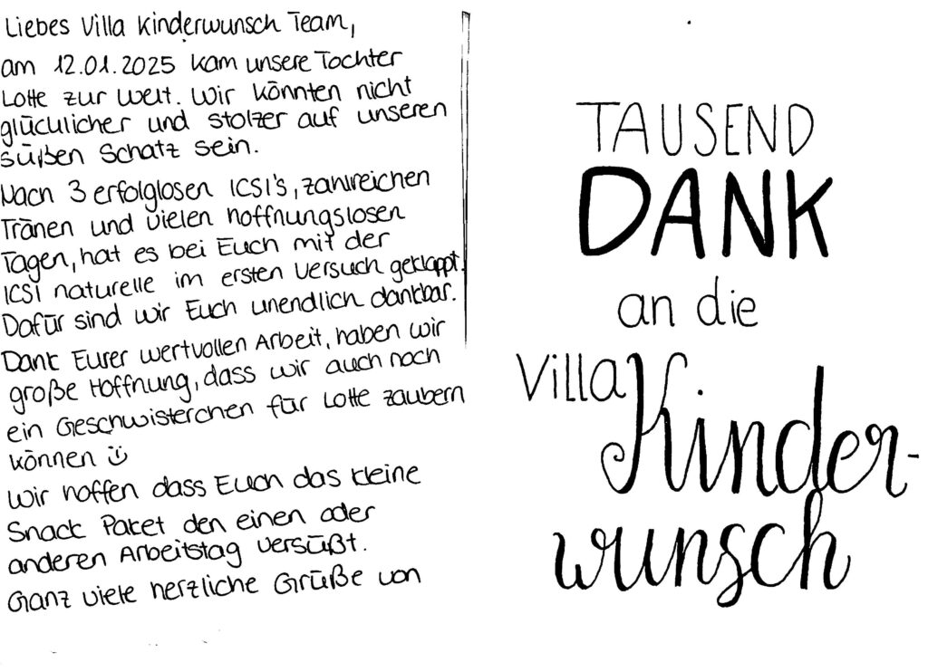 bild karte tausend dank